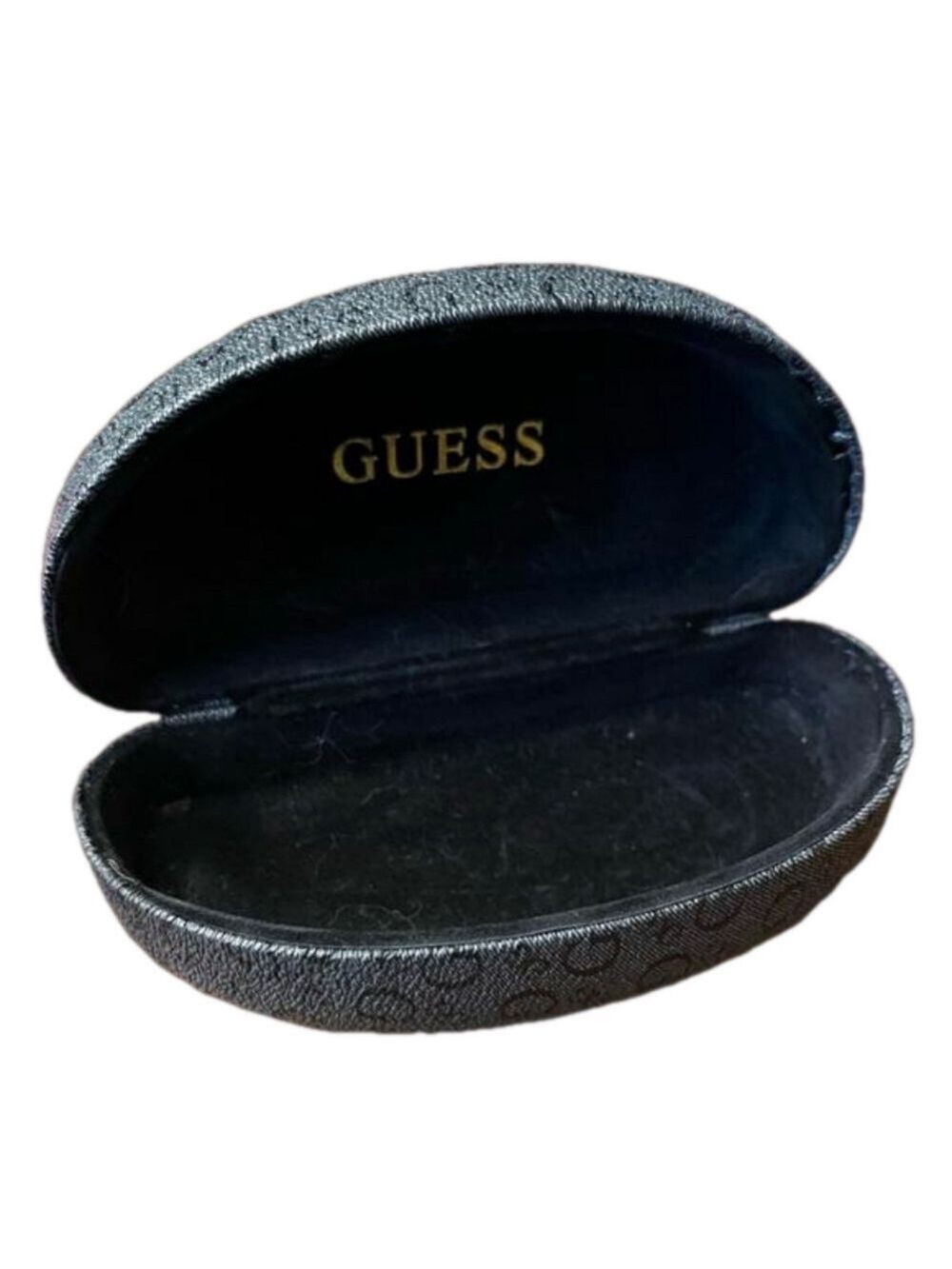 EUC Empty Guess eye glass case 6.5 x 3 x 2.5
